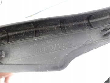 фото thumb №9, Vw touareg iii 760 cr7 18- прокладка двері правих зад планка хром
