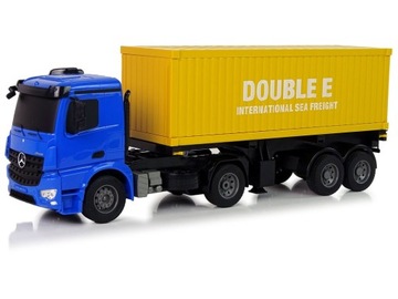 БОЛЬШОЙ РУЧНОЙ ГРУЗОВИК 1:20 MERCEDES AROCS KONTENER 58CM PILOT 2