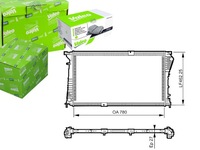 фото thumb №1, Радіатор opel vivaro renault trafic 2,0-2,5dci 06