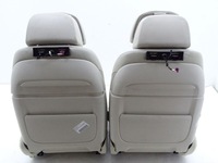 фото thumb №7, Bmw x5 f15 13-18 сиденья комфорт диван бежевая кожа европа 5 человек 40km