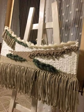 Ткацкий станок, коробка 40х40 см, каркас, ткацкая мастерская.