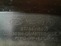 фото thumb №6, Kia stonic 17- crossover молдинг крыла задняя задняя правый 87744h8400