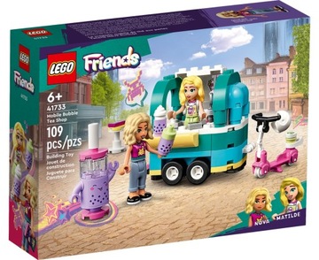 LEGO FRIENDS 41733 МОБИЛЬНЫЙ МАГАЗИН ПУЗЫРЬЧЕГО ЧАЯ
