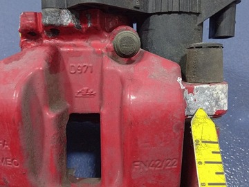 фото thumb №11, Maserati levante суппорт тормозной зад правый задний 06700388370