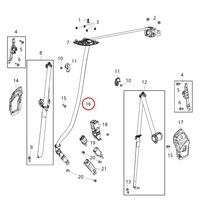 фото thumb №2, Chrysler pacifica pas безпеки задня 3 ряд