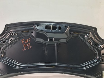 фото thumb №8, Fiat 500 рестайлинг капот крышка передняя перед двигателя