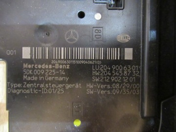 МОДУЛЬ КОНТРОЛЛЕРА SAM 2049006301 MERCEDES W204 2.2