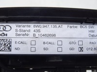 фото thumb №9, Лампа освітлення кабіни перед pod люк audi a4 b9 8w0 8w0947135at