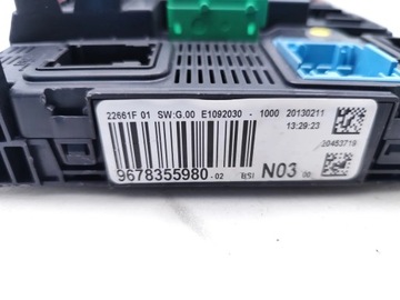 фото thumb №7, Citroen c2 рамка / модуль предохранителей 1.4 hdi дизель 50kw 68 hp 2007