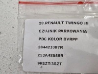 Renault twingo 3 3 датчик парковки pdc dvrpp 284423387r 253a48556r с Разборки, фото thumb