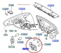 фото thumb №13, Тримач лампочки лампи зад ліва ford mondeo mk4 07-