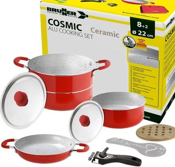 GARNKI TURYSTYCZNE BRUNNER COSMIC 8 + 2 Ø22 cm