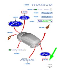 фото thumb №8, Емблема ford focus iii