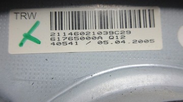 фото thumb №10, Mercedes w211 e-klasa антрацит руль подушка