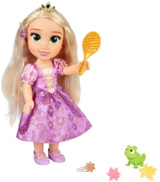 LALKA DISNEY PRINCESS FRIEND ŚPIEWAJĄCA INTERAKTYWNA ROSZPUNKA RAPUNZEL 35