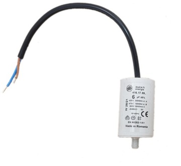 Конденсатор двигателя 6UF 425V Ducati 416.17.99 ..