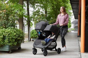 BABY JOGGER CITY MINI GT2 ДВОЙНАЯ СЛАНКА + 2 ГОНДОЛЯ