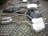 фото thumb №10, Audi глушник вихлоп a4 b8 ew a8 d3 w12 q7 4l v12 s8 d4 touareg transit mk7