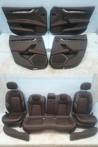 фото thumb №1, Сидіння + оббивка обшивки maserati ghibli комплект