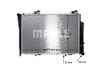 фото thumb №10, Радиатор двигателя основний  mercedes c t-model s202 c w202 clk a208 clk