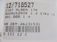 Fiat albea 178 стартер 1,4 57kw 199a1.000 Киев, фото thumb