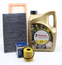 фото thumb №1, Фильтры+ масло total 0w30 5l peugeot rcz 1.6 1.6 thp