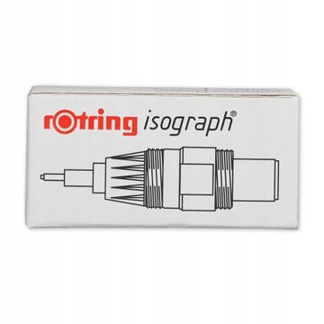 ЧЕРНИЛЬНЫЙ НАКОНЕЧНИК ТОПГРАФА, точность 0,10 ММ, ROTRING, рисование РАПИДОГРАФ