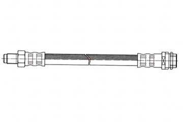 фото thumb №2, Шланг тормозной elast. mercedes c cl203 c t-mo