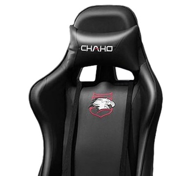 ИГРОВОЙ ОФИСНЫЙ СТУЛ, ВРАЩАЮЩИЙСЯ НАСТОЛЬНЫЙ КРЕСЛО ИЗ ЭКО КОЖИ С ПОДСТАВКОЙ ДЛЯ НОГ