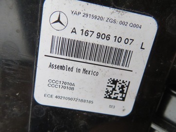 фото thumb №12, Лампа зад ліва mercedes gle w167 a1679061007 eu