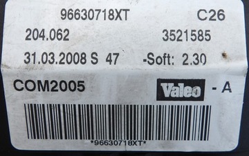 фото thumb №6, Peugeot 207 переключатель комбинированный лента 96630718xt