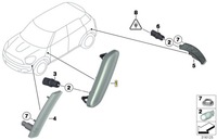 фото thumb №2, Mini лівий боковий поворотник r60 r61