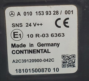 фото thumb №5, Лямбда-зонд датчик nox mercedes actros mp4 евро 6 a0101539328
