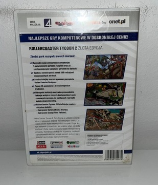 ROLLERCOASTER TYCOON 2 GOLD BOX EDITION PL