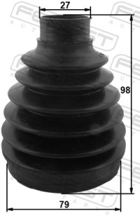 фото thumb №3, Febest защита шарнир kpl.