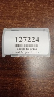 фото thumb №15, Renault megane ii лампа правый задняя 89398081