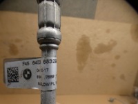 Пабтрубок  трубка шланг кондиционера mini f55 f56 57 f60 9209722 832950 6832951 Цена, фото thumb