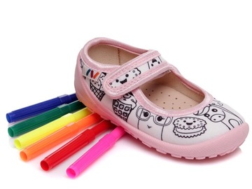 WEESTEP Ciapy Kapcie do malowania R107850004 23