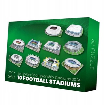 PUZZLE 3D STADION PIŁKARSKI CAMP NOU FC BARCELONA LA LIGA 69 ELEMENTÓW