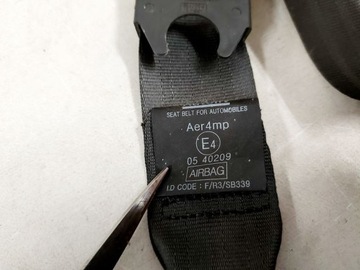 фото thumb №8, Kia optima 3 iii pas безопасности правый перед переднее 88820-2t30087