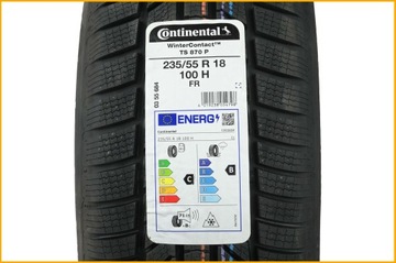 2 x 235/55R18 100H FR TS 870 P Continental ZIMA