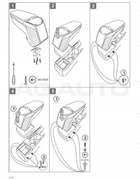 фото thumb №7, Підлокітник з адаптер do mazda cx-3, 2015-2021, arm2-black