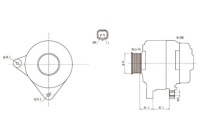 фото thumb №1, Генератор magneti marelli 063732008010