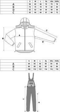 STRONG зимняя рабочая одежда, INSULATED CONSUL XL