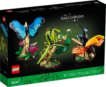 LEGO 21342 IDEAS — КОЛЛЕКЦИЯ НАСЕКОМЫХ