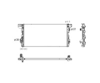 фото thumb №1, Радіатор do ford expedition 2018- ml3z8005a