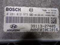 фото thumb №8, Hyundai sonata v 2.0 crdi 104km бортовой компьютер блок управления двигателя 3911327405