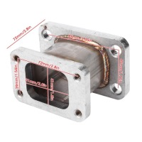 Фланец адаптер выхлоп turbo наружный клапан сбросной t25 t2 к du Недорого, фото thumb