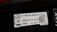 Mercedes a w177 18- фара правая задняя led - крышка багажника в Украине, фото thumb