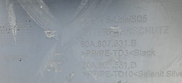 фото thumb №8, Audi q5 ii 80a s-line sq5 рестайлинг спойлер накладка бампера перед 80a807531b